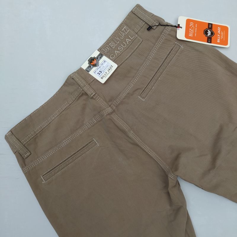 Celana Kanvas Pria Standar Original Billy Jazz Kualitas Celana CARDINAL Casual Panjang