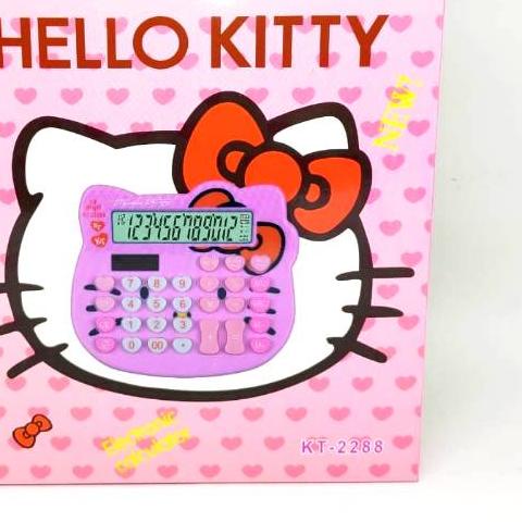 

♬ KARUNIA JAM - KALKULATOR HELLO KITTY KT-2288 KALKULATOR DAGANG / KANTOR / MEJA ✈