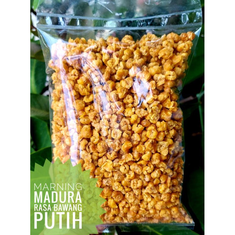 

marning jagung rada bawang putih (marning madura di jamin renyah dan gamoh )