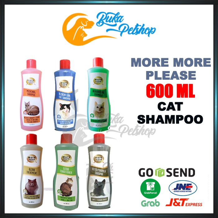 Shampo Kucing MORE MORE PLEASE Cat 600ml