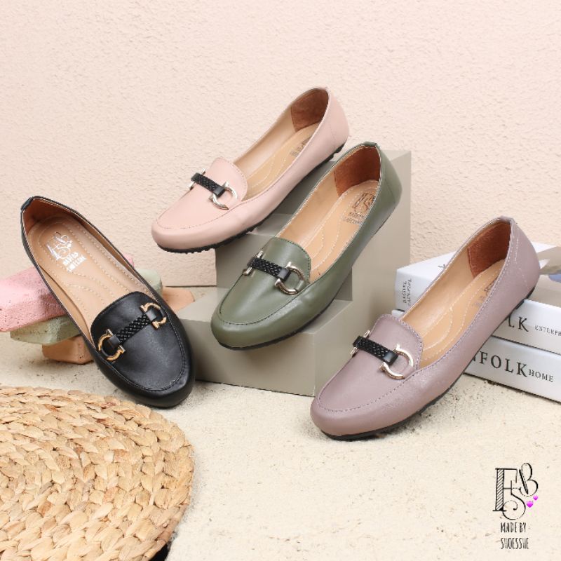 Fsb - LIVY Sepatu Flat Shoes Wanita