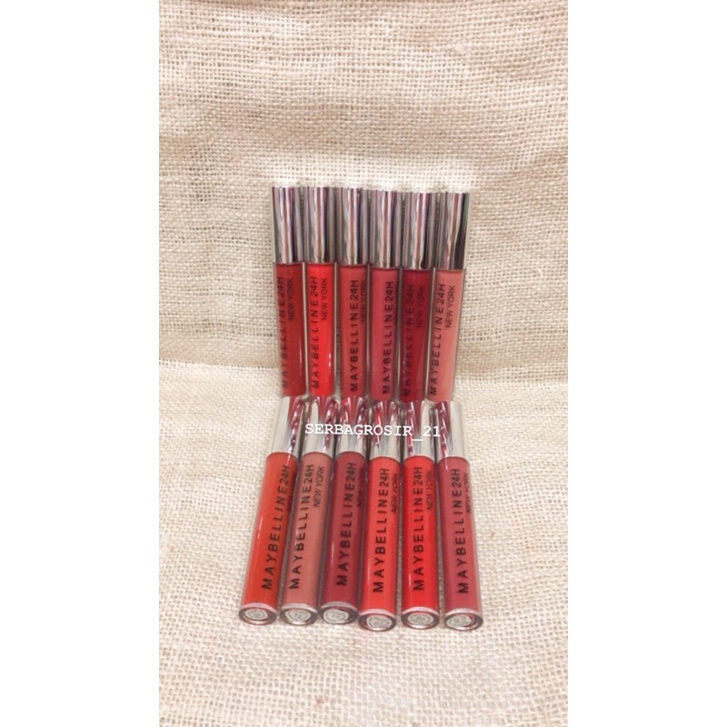 [12PCS] LIPCREAM MAYBELLINE MATTE 6020 / 5693