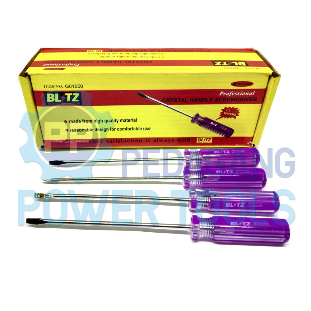 OBENG RADIO MINUS 4 INCH ELEKTRONIK HP JAM SCREWDRIVER MIN - SATUAN