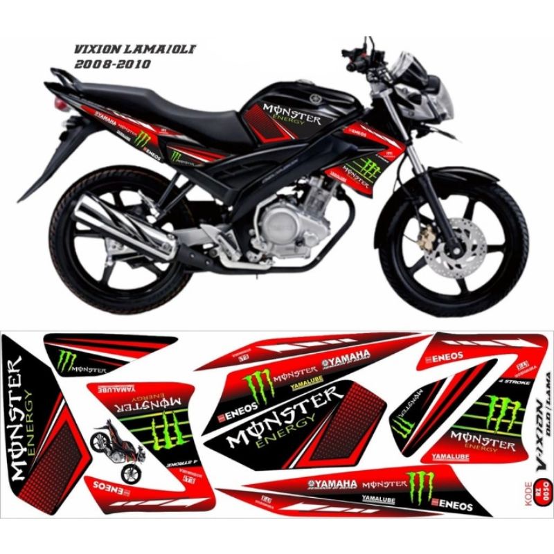 striping decal Yamaha Vixion old/Variasi Vixion old