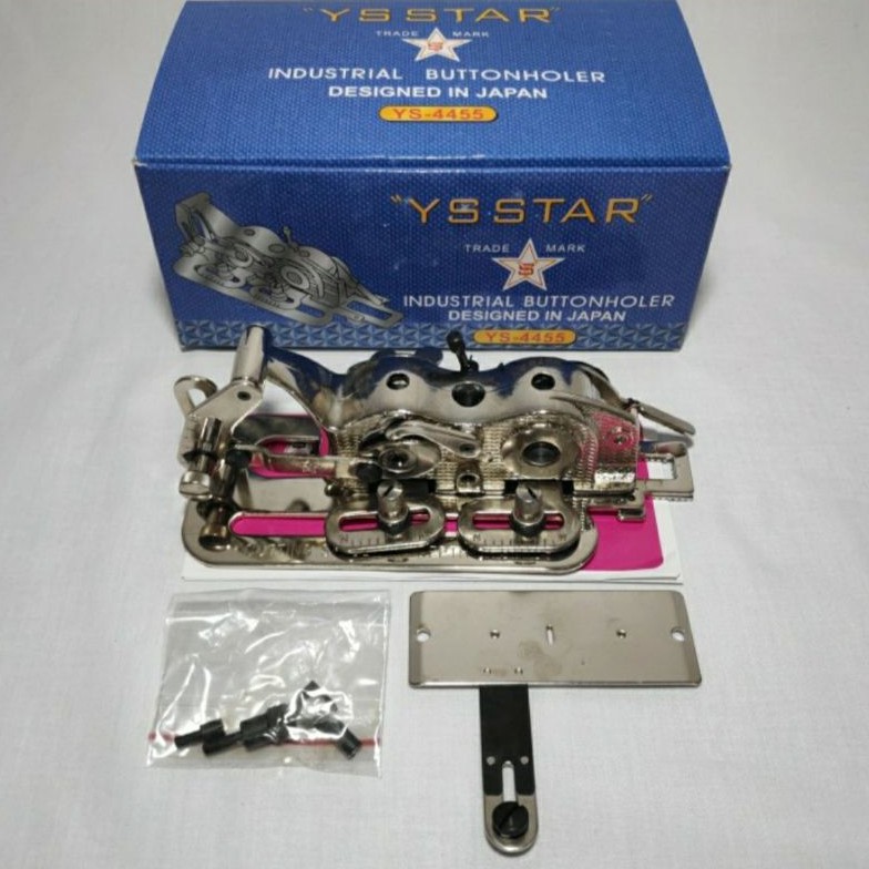 Alat Lubang Kancing YS-STAR YS-4455 Mesin Jahit High Speed