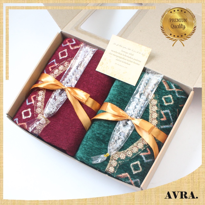 

Wedding Gift Hampers Sajadah Kado Pernikahan Hadiah Nikahan Perlengkapan Alat Sholat Premium