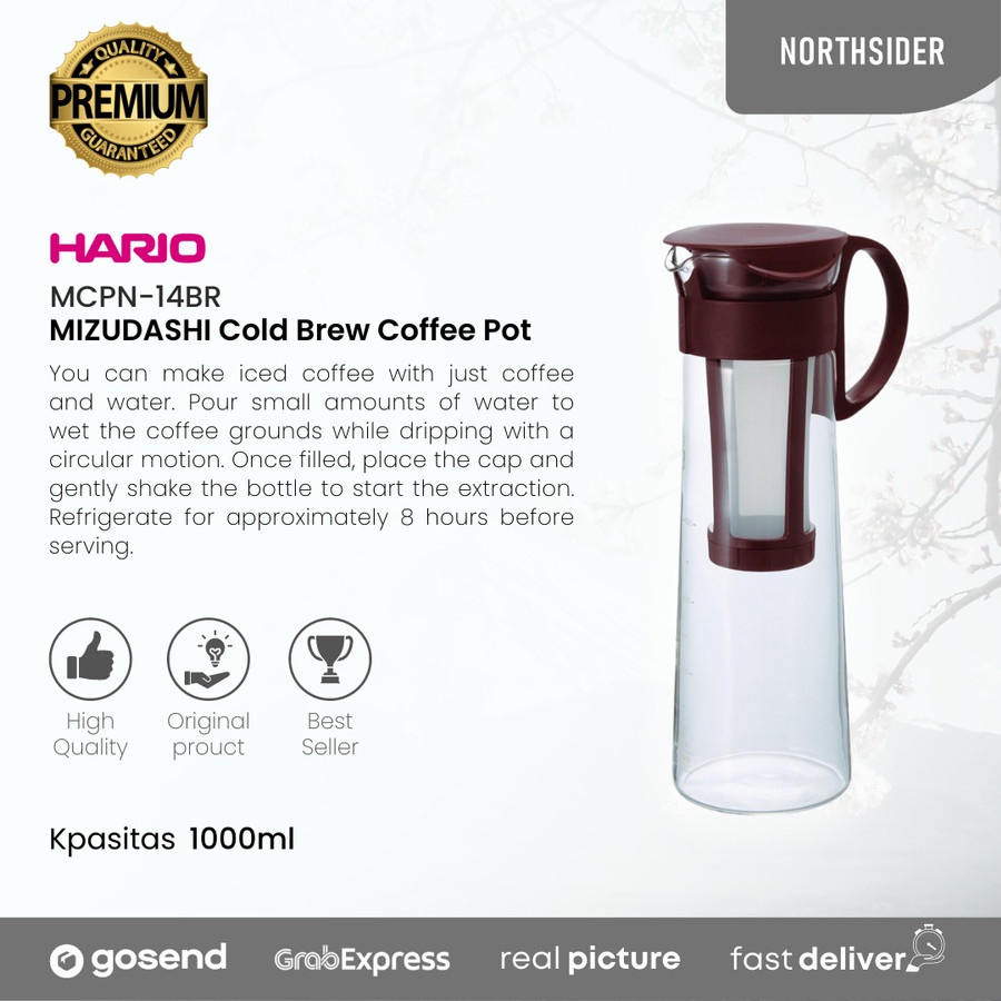 HARIO MIZUDASHI COLD BREW COFFEE POT 1000ML