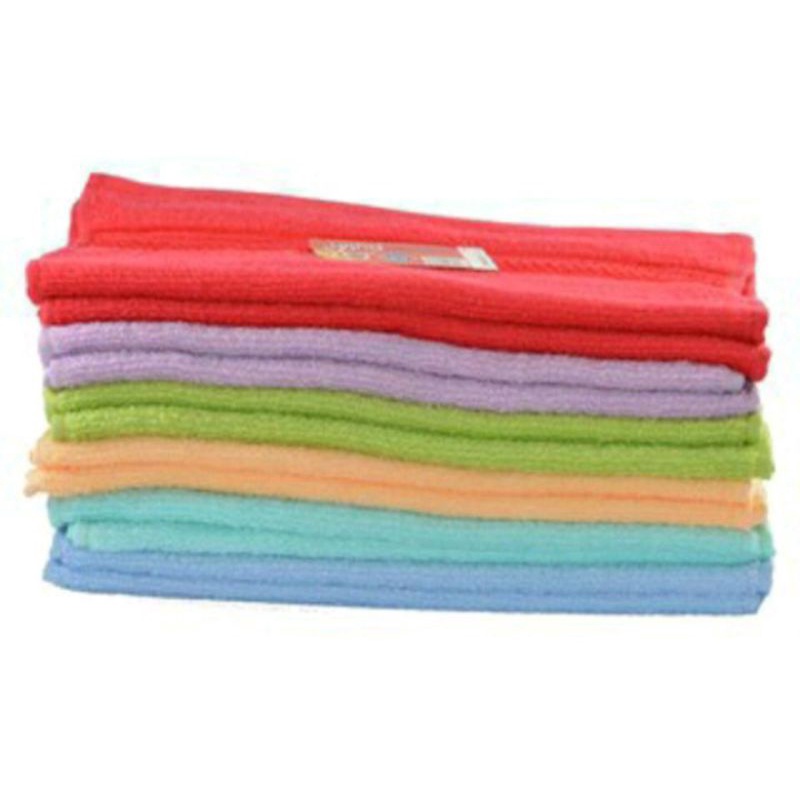 Handuk MERAH PUTIH 50x100 / Handuk Mandi / Handuk Dewasa /