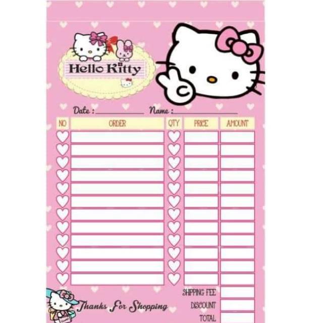 

NOTA HELLO KITTY