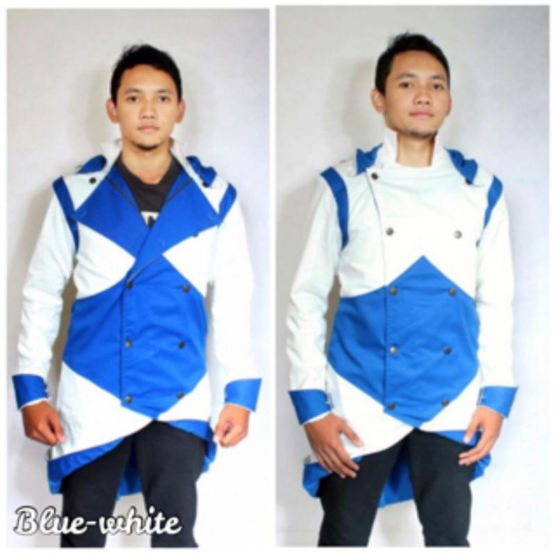 Assassin EDWARD KENWAY jacket parka coat hoodie bordir elang