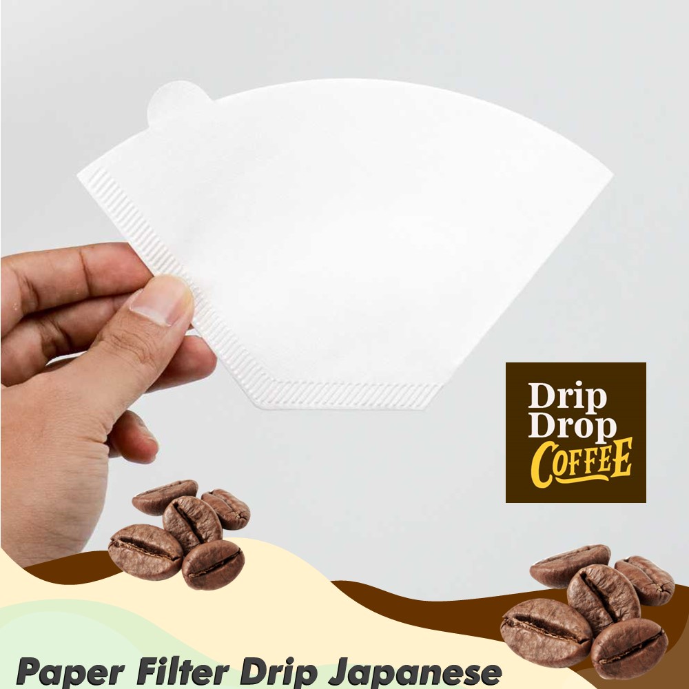 Jual Paper Filter Drip Coffee Japanese U-shape 100 lembar Miss Rose ...