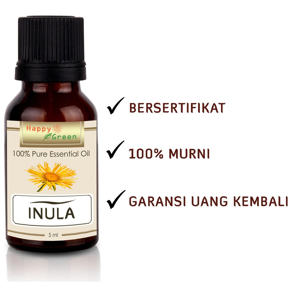 Happy Green Inula Essential Oil - Minyak Bunga Indula Helenium