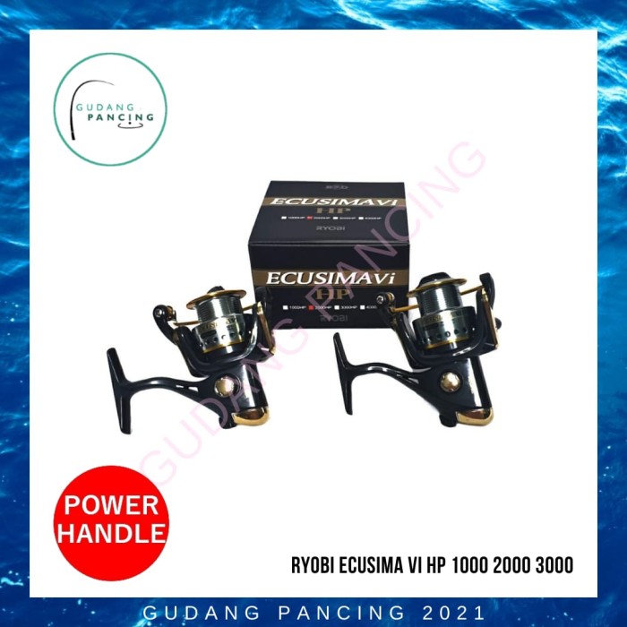 Reel Ryobi Ecusima Vi HP 1000 2000 3000
