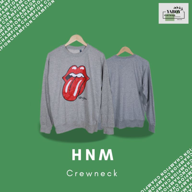H&M Rolling Stones Crewneck