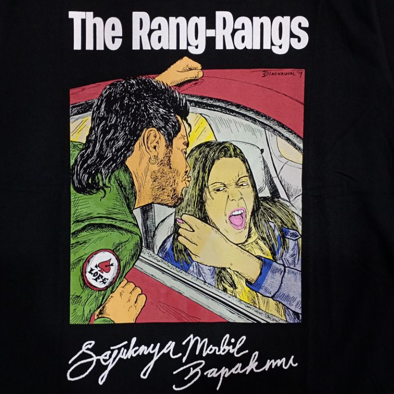 Tshirt THE RANG-RANGS - SEJUKNYA MOBIL BAPAKMU