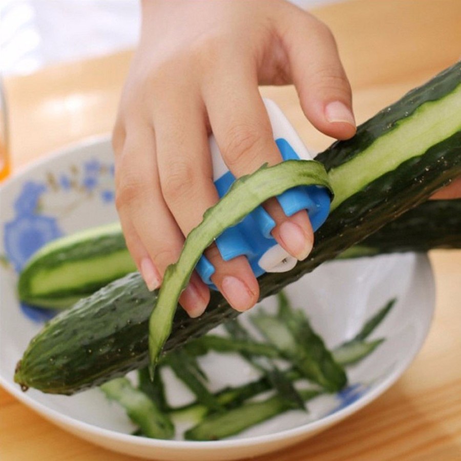 Vegetable Peeler - Pisau Kupas Sayur dan Buah dengan 2 Jari