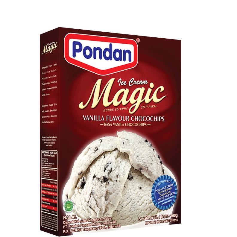 

(SEDANG DISKON) Pondan ice cream vanila 160gr