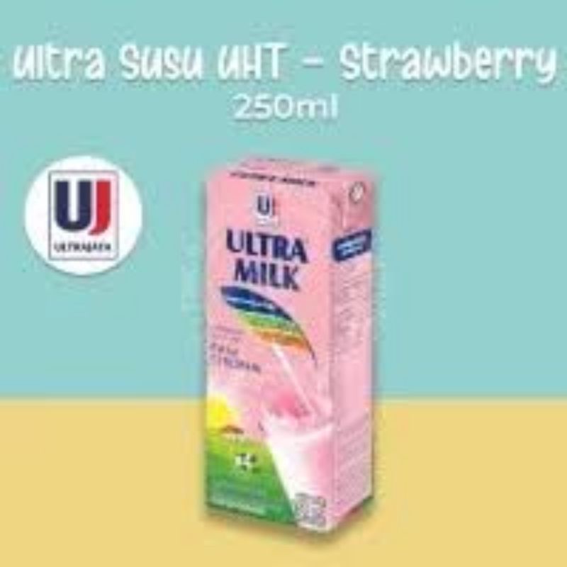 

susu ultra Milk 250 ml 1CARTOON 24 PCS Harga Grosir