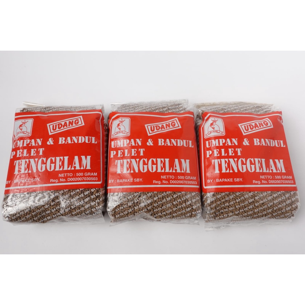 Pelet Umpan Pancing BAPAKE Udang Tenggelam