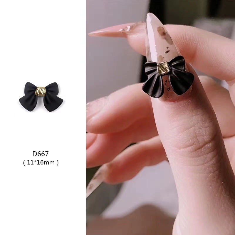 JAPAN NAILS BOW 3D PREMIUM / hiasan pita nailart gaya jepang rhinestone nail charm nail acc wheel