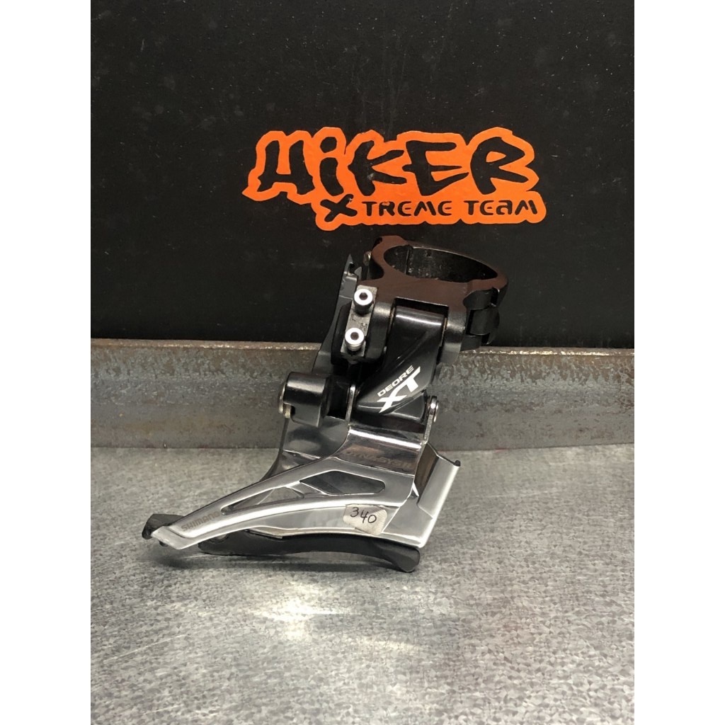 fd operan depan mtb seli sepeda lipat road shimano deore XT m8025 2speed clamp atas second