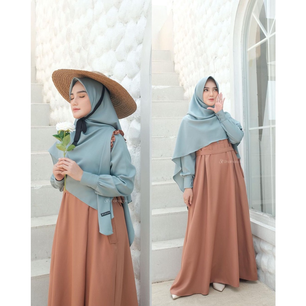 Promo MAXI DRESS POLOS JUMBO | STELLA MAXI | UKURAN L Keren