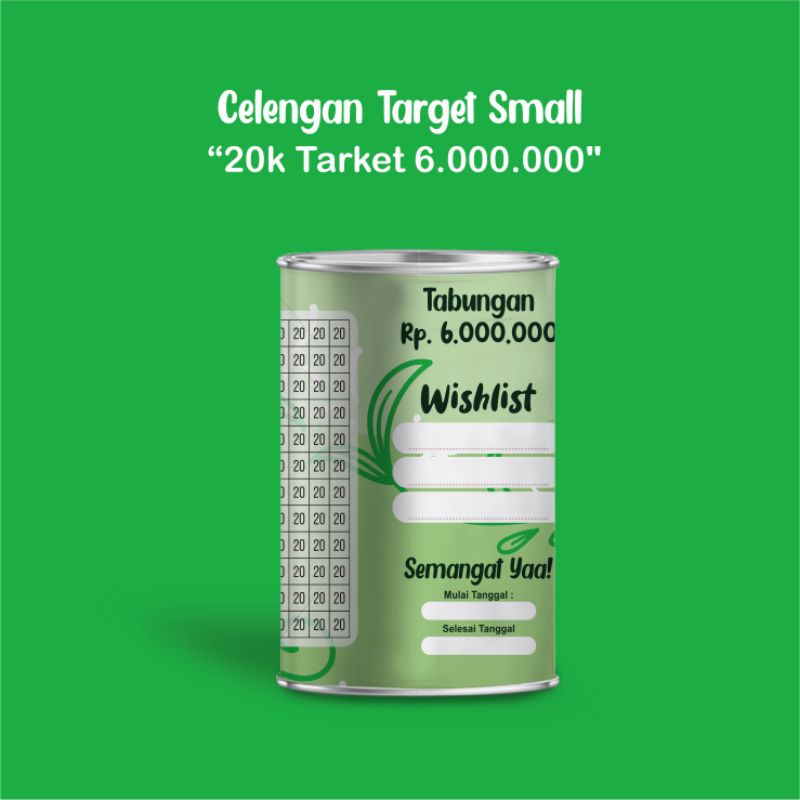 CELENGAN TARGET BUKA TUTUP ATAU PERMANEN MURAH CELENGAN VIRAL TIKTOK SMALL CELENGAN TABUNGAN SEDEKAH SUBUH-20 RIBU TARGET 6JUTA