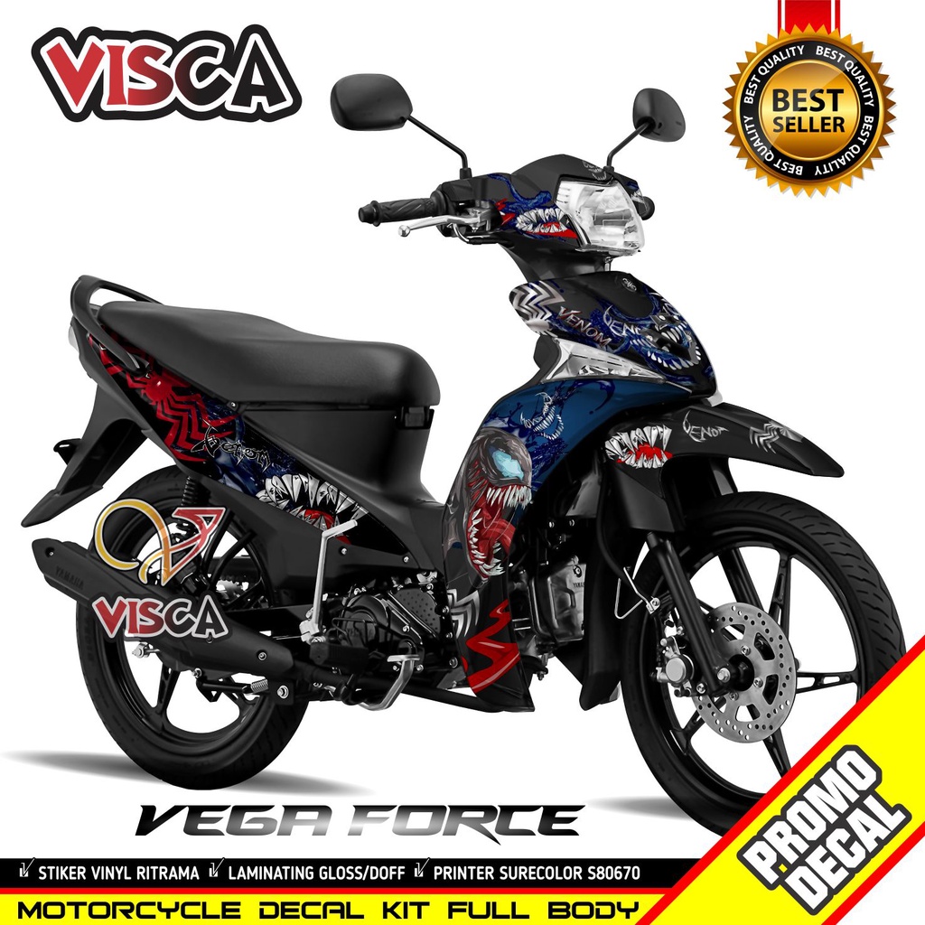 Decal Vega Force Full Body Stiker Vega Force Full Body Striping Vega Force Decal Hologram Vega Force