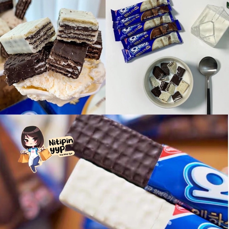 [ASLI KOREA] OREO Wafer Stick Biscuit - Oreo Waffle Korea isi 5 (75gr)