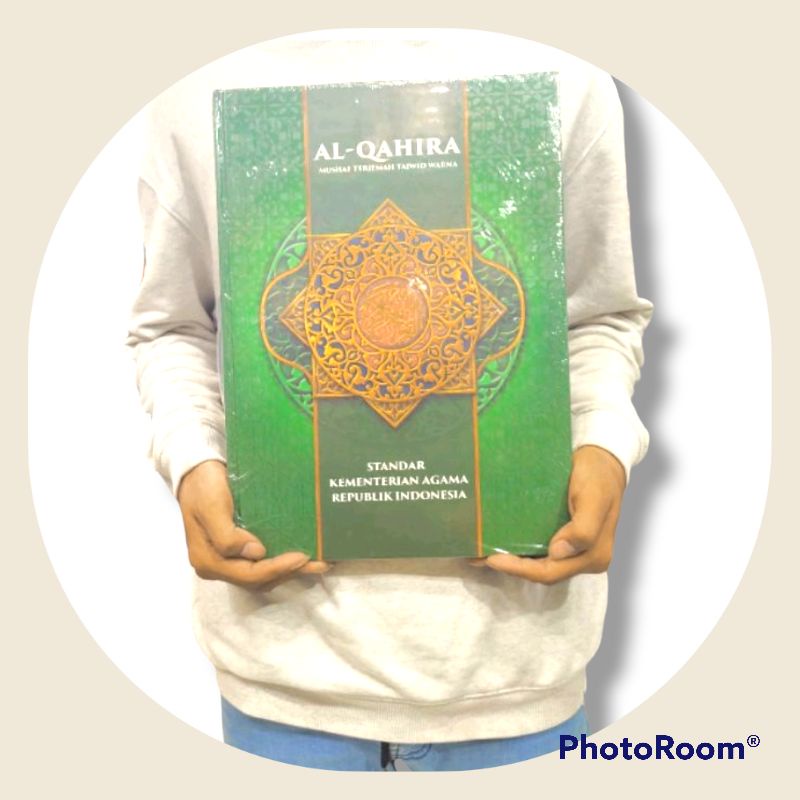 ALQURAN TERJEMAH AL QAHIRA MUSHAF TERJEMAH TAJWID WARNA UKURAN B4 JUMBO