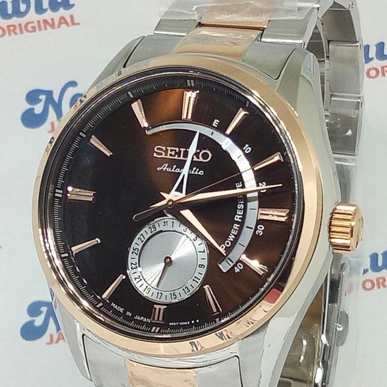 Seiko Presage SSA308J1 Automatic Rose Gold - Jam Tangan Pria SSA308