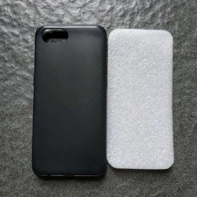 REALME C2 / REALME A1K softcase silikon karet hitam mantul murah meriah