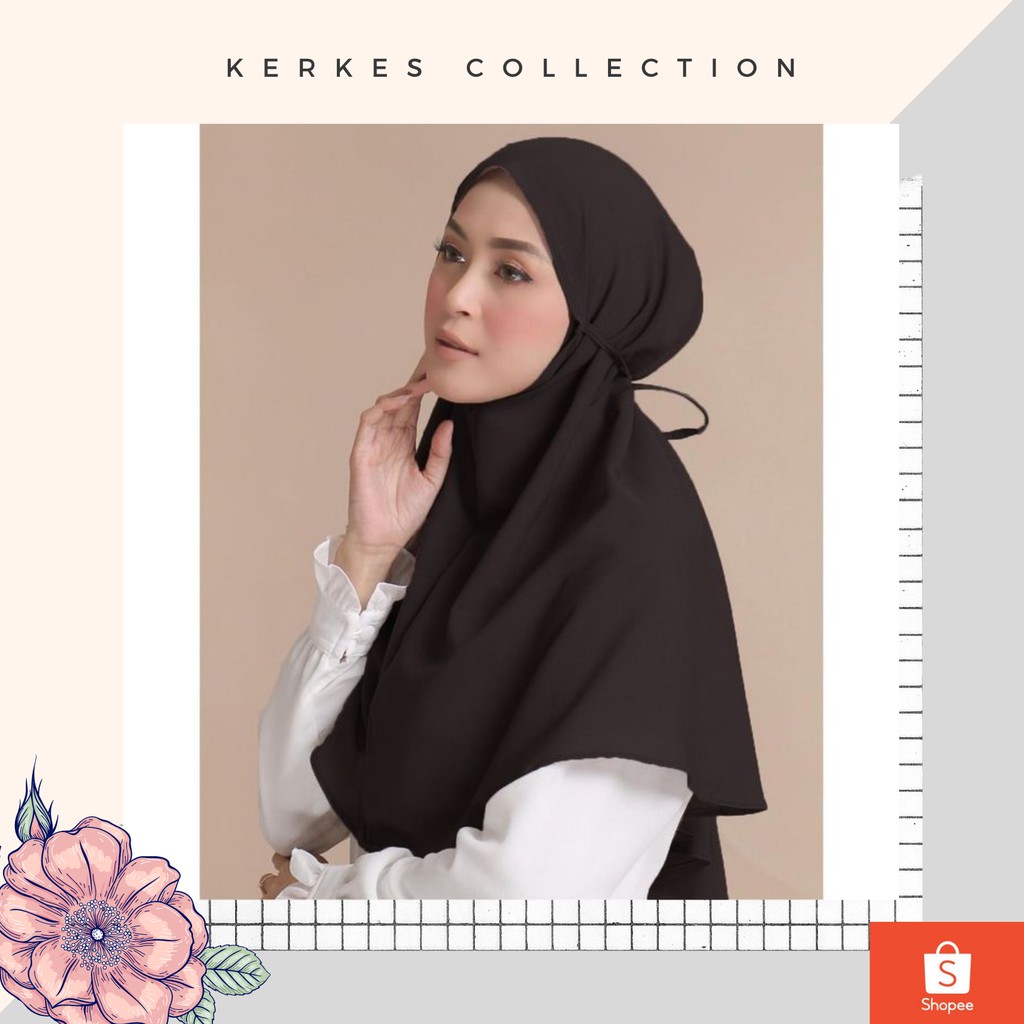 HIJAB/KERUDUNG/SEGI EMPAT BERGO KHADIJAH