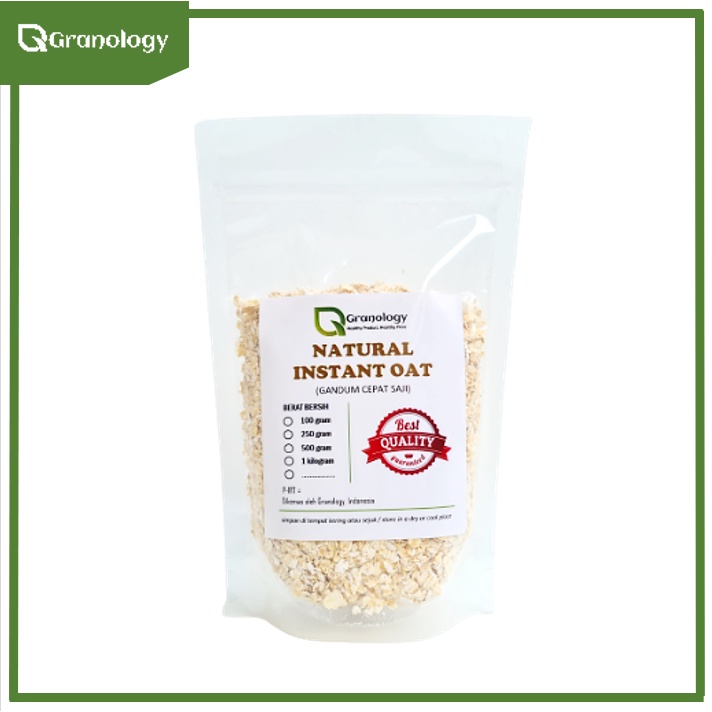 Instant Oat / Quick Oat / Oat Cepat Saji (250 gram) by Granology