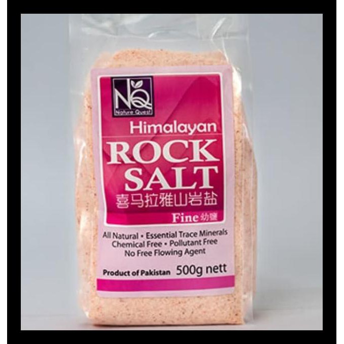 

Garam Himalaya - Himalayan Rock Salt Fine (500G) Terjamin