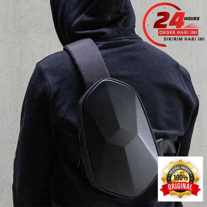 ORIGINAL Xiaomi BEABORN Tajezzo Tas Selempang Sling Bag + USB Charger