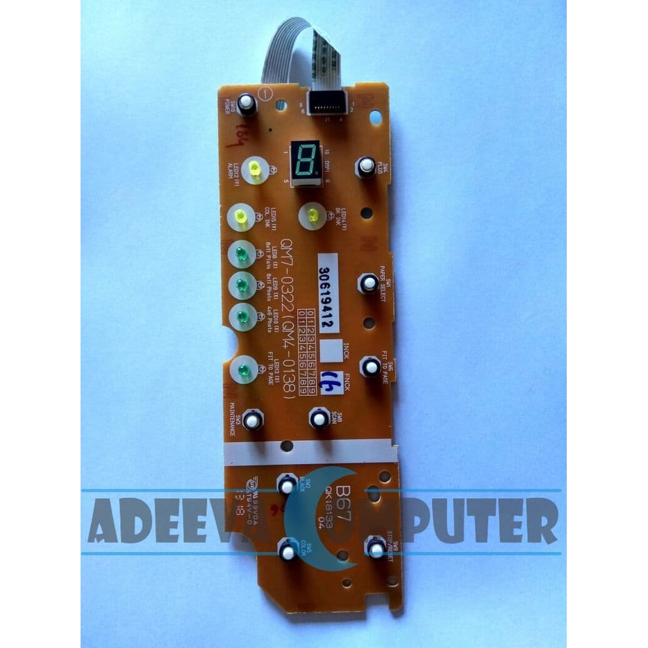 Panel Switch Power Printer Canon E510