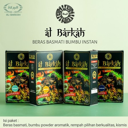 

Beras basmati dan Bumbu Nasi Kebuli Kabsah Biryani Mandhi Instan AL-BARKAH paket hemat