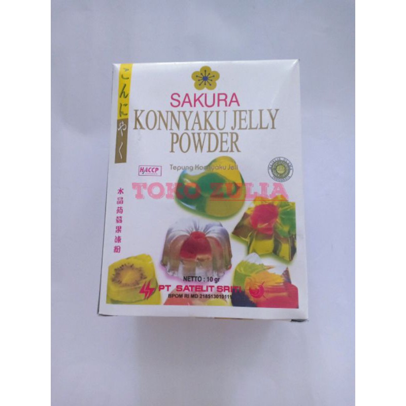 

JELLY SAKURA KONYAKU/ JELLY POWDER/ BUBUK JELLY pack(12pcs)