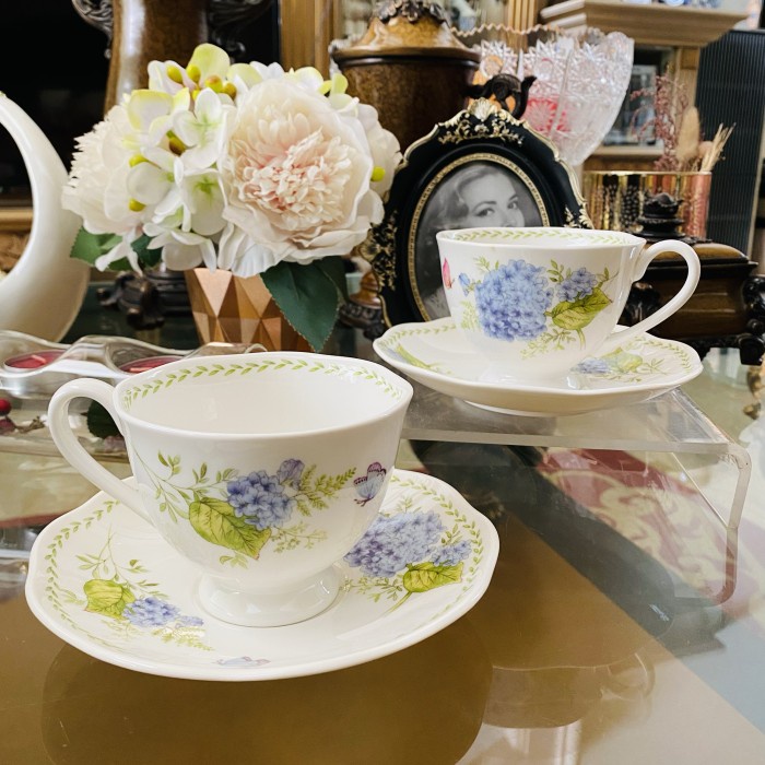 Tea Cup Saucer Saint James Esly Cangkir