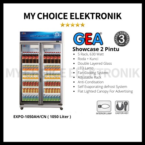 Gea EXPO 1050/ Gea EXPO-1050 AH Display Cooler Showcase