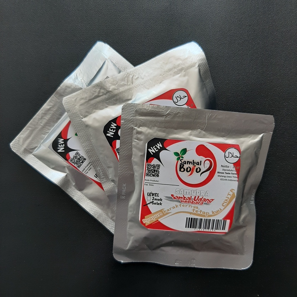 Sambal Viral Sambal Udang Membara (Bojo Samudra) sachet, Paket 10 GRATIS 1