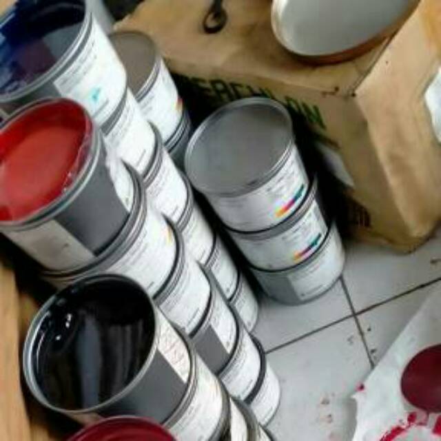 Special cat sablon cat layangan berbagai warna