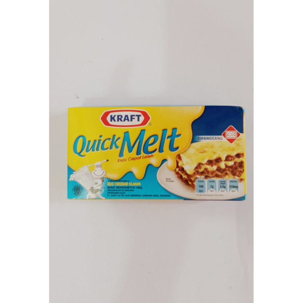 Keju Kraft Leleh 165g / Kraft Quickmelt 165g