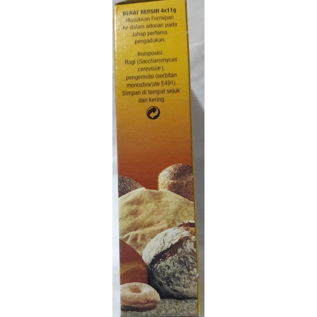 

A47Cslo Fermipan Sachet 4X11Gr | Instant Yeast | Ragi Instan 4X11 Gr