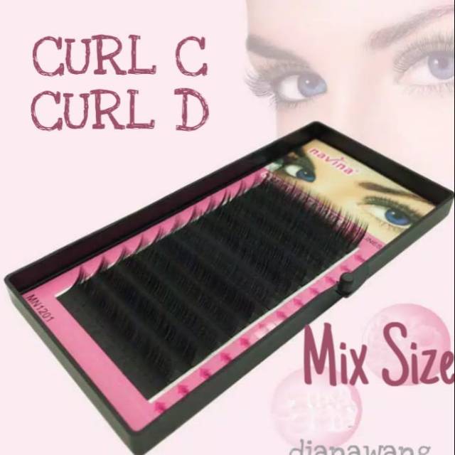 BULU MATA NAVINA / BULU MATA TANAM / BULU MATA EYELASH EXTENSION