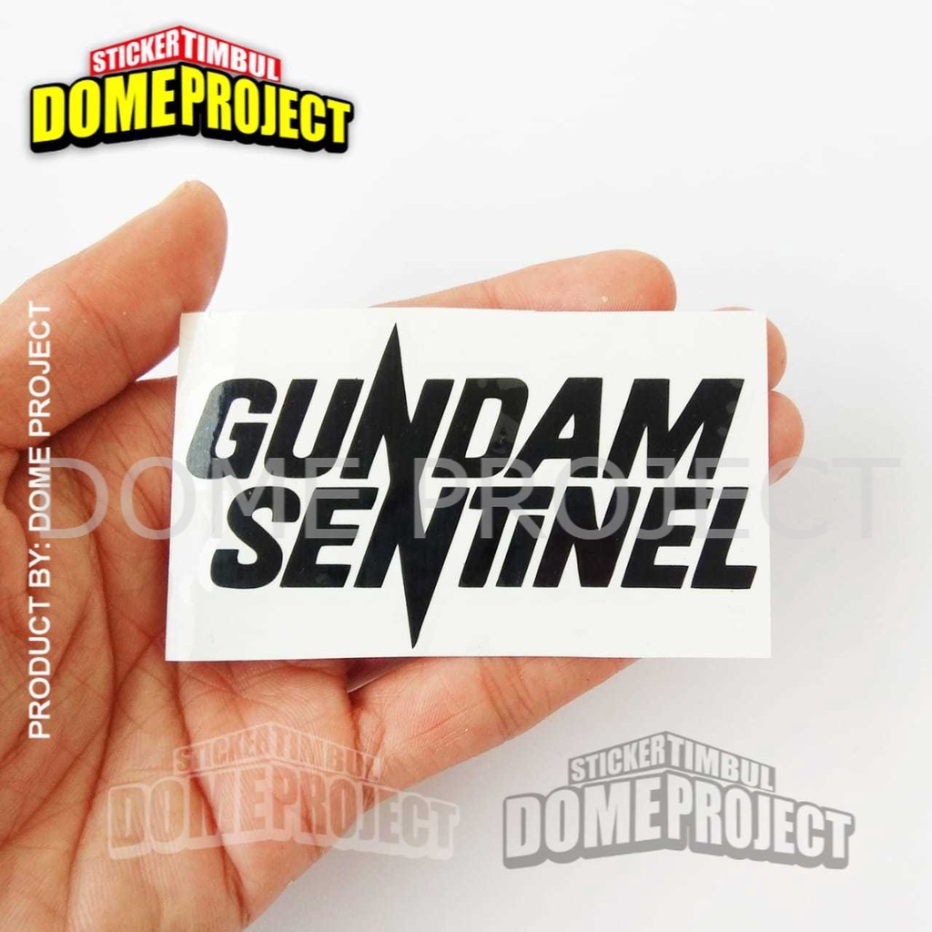 STIKER GUNDAM SENTINEL CUTTING DECAL HELM MOTOR KACA MOBIL LOGO ANIME TULISAN LOGO GUNDAM SENTINEL STICKER AESTHETIC IMPORT KEREN