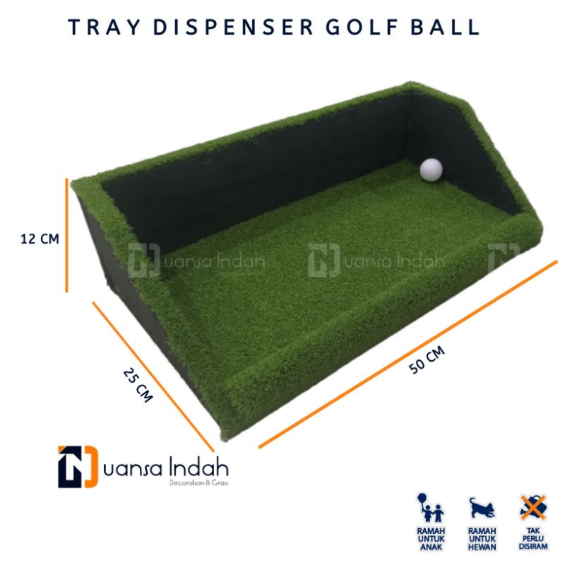 tray dispenser golf ball