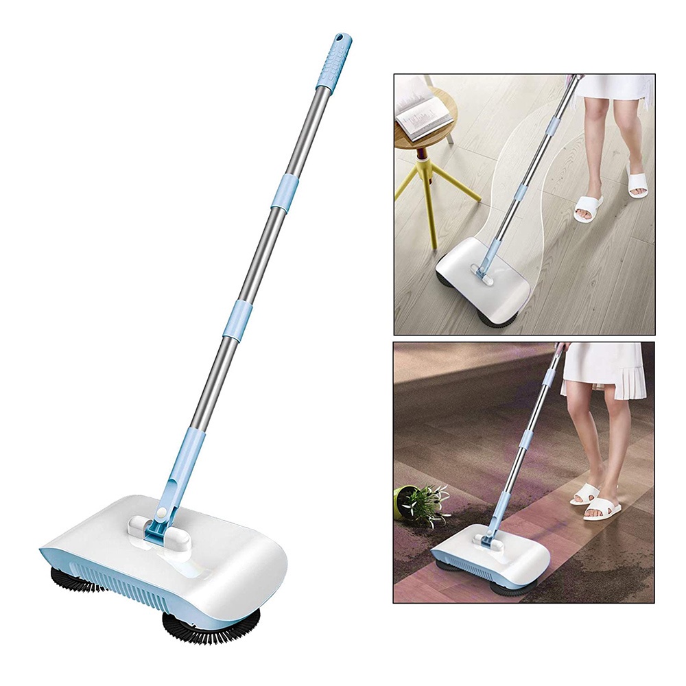 Sapu Dorong Otomatis Hand Push Sweeper Broom