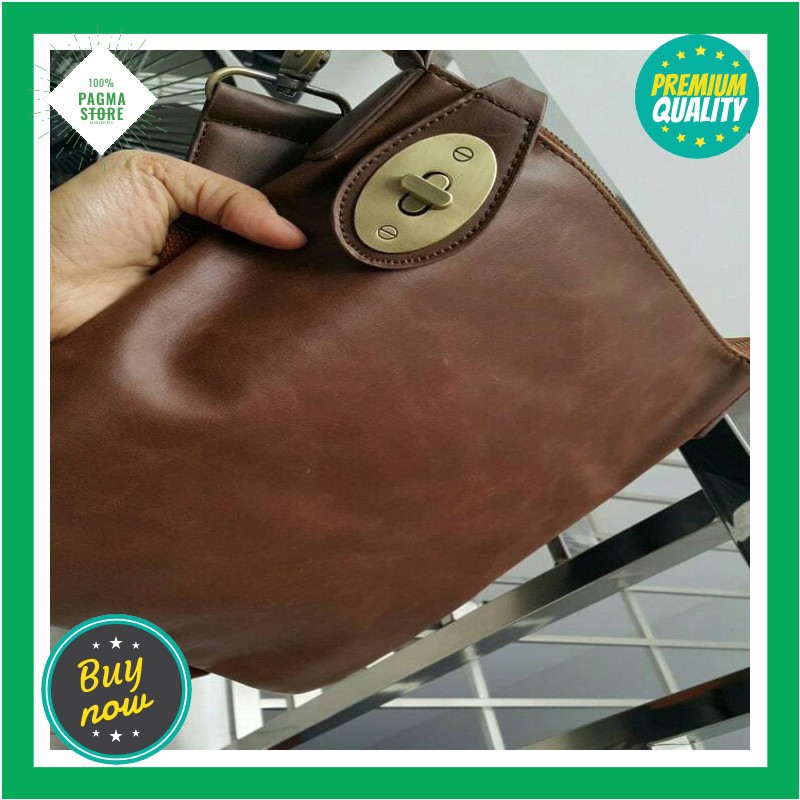 TAS SELEMPANG PRIA KOREA KULIT IMPORT